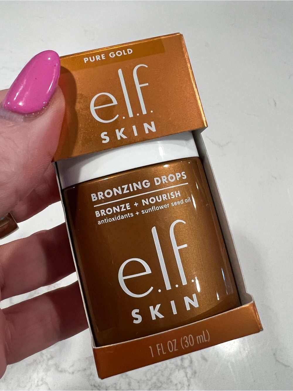 e.l.f. Skin Pure Gold Bronzing Drops - Bronze